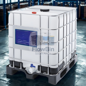 1000L Clear IBC Tank with Variable Speed Electric Pump – AdBlue Storage 01